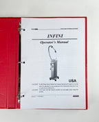 Lutronic Infini RadioFrequency RF Operators Manual User Clinic Handbook Guide