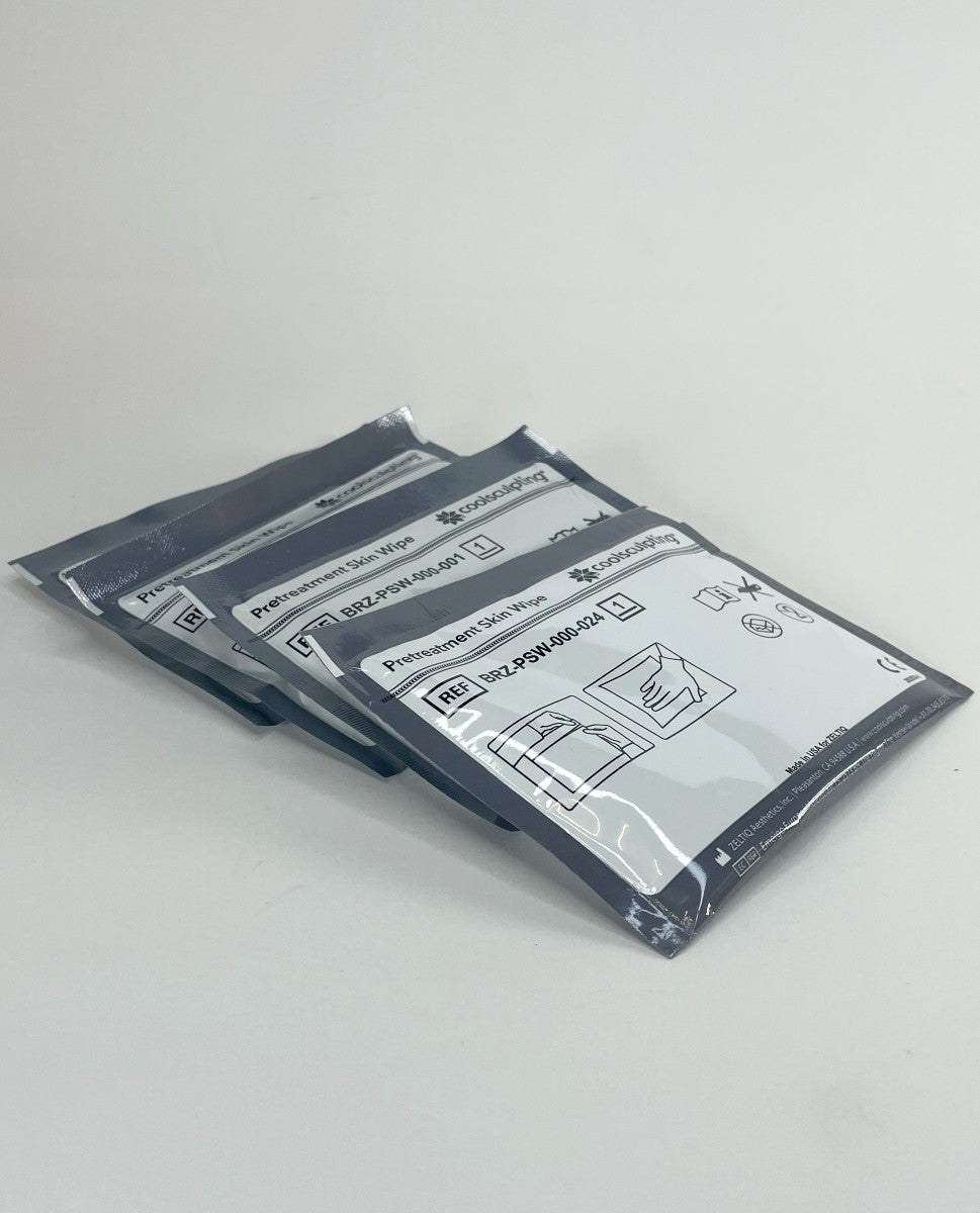 Zeltiq CoolSculpting Pretreatment Skin Wipes BRZ-PSW-000-024 EXP 2020