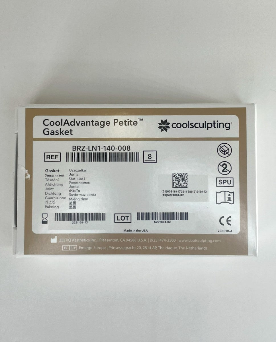 Zeltiq CoolSculpting CoolAdvantage Petite Gasket BRZ-LN1-140 8 Pack Exp 2021/04/13