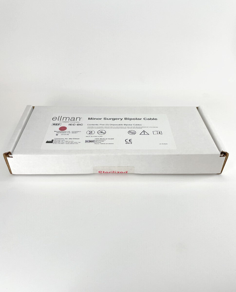 CynoSure Minor Surgery Bipolar Cable Ellman IEC-BC EXP 2018_5 Qty