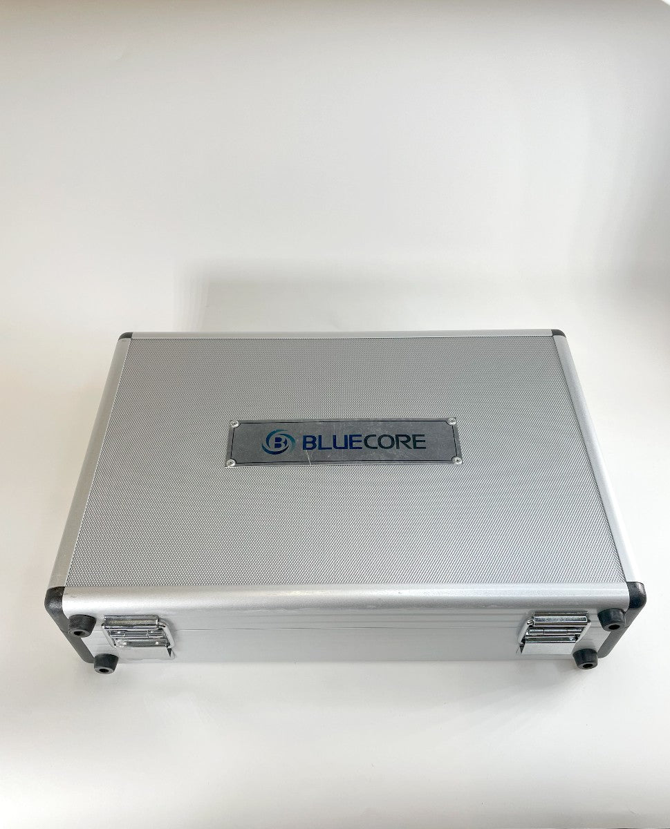 BLUE CORE METALLIC BRIEFCASE for 4 Hand pieces