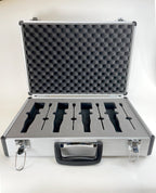 BLUE CORE METALLIC BRIEFCASE for 4 Hand pieces