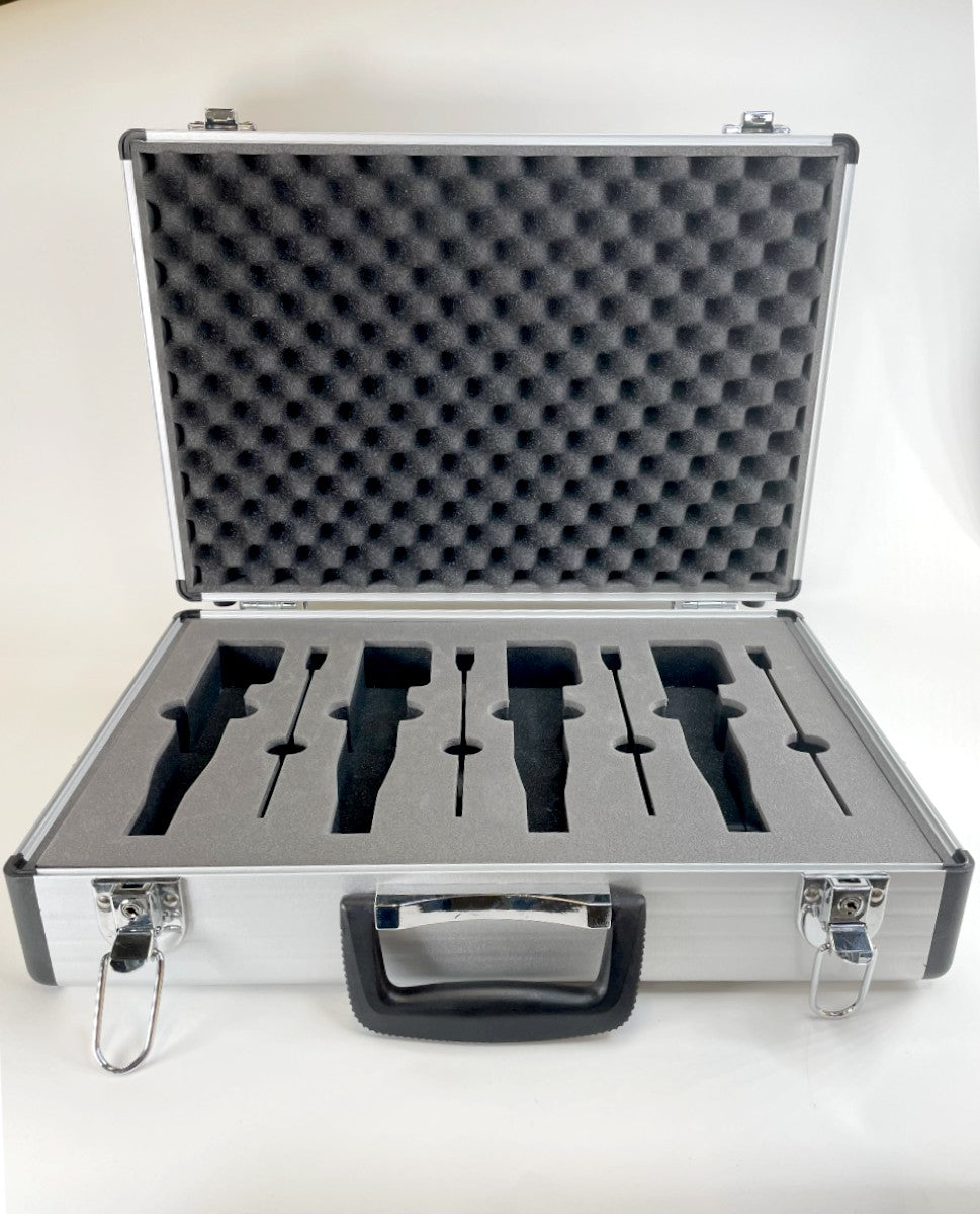 BLUE CORE METALLIC BRIEFCASE for 4 Hand pieces
