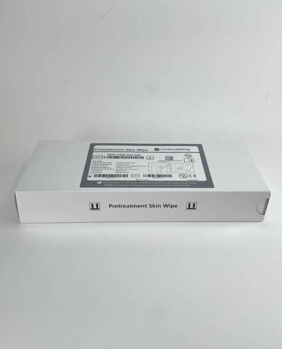 Zeltiq CoolSculpting Pretreatment Skin Wipes 8 Pack BRZ-PSW-000-008 EXP 2024-07-02