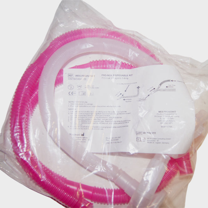 Westmed PRO-NOX Disposable Tubing Kit WES-PROAESKIT Pt Circuit 5' Magenta 77124