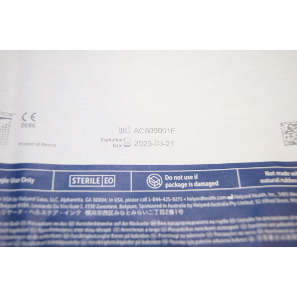 Halyard General Purpose Sterile Half Drape Sheet 60in W X 44in L Single PK 89101