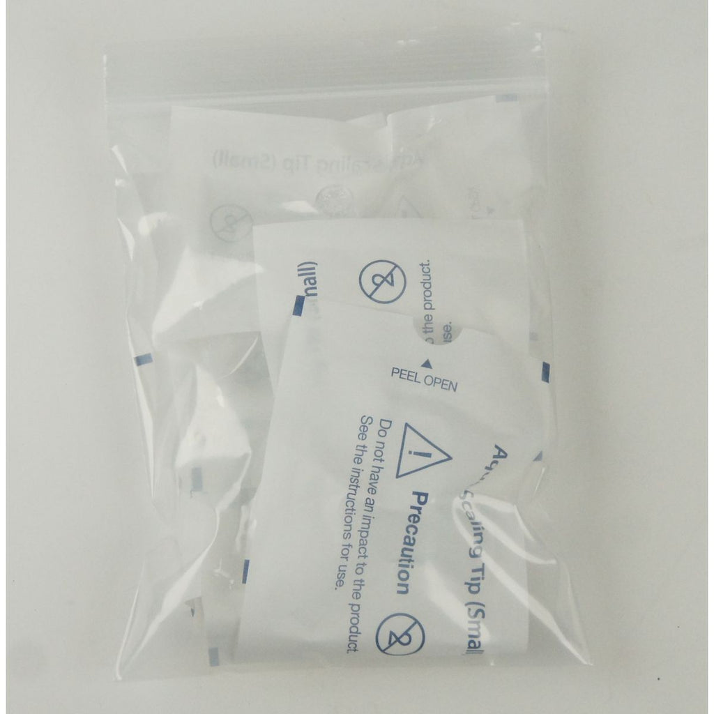 Cartessa Skinwave Dermabrasion Small Aqua Scaling Tips Clear 7 Pack