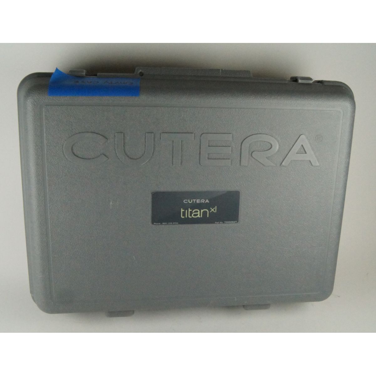 Cutera Titan XL IPL Laser Handpiece FACTORY CASE Storage 7000262T AS-IS