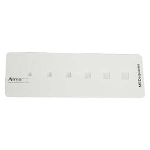Alma Lasers IPL Point Size Reducing Mask Masking Template Square 5 6 7 8 9 10 mm