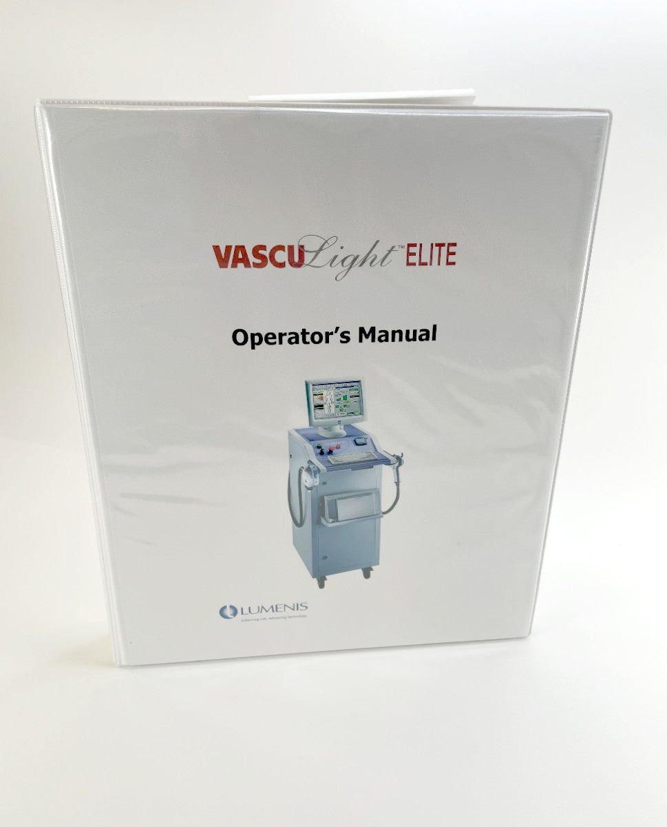 LUMENIS VASCU Light ELITE Operator’s Manual PB 2780110 Rev. A -1