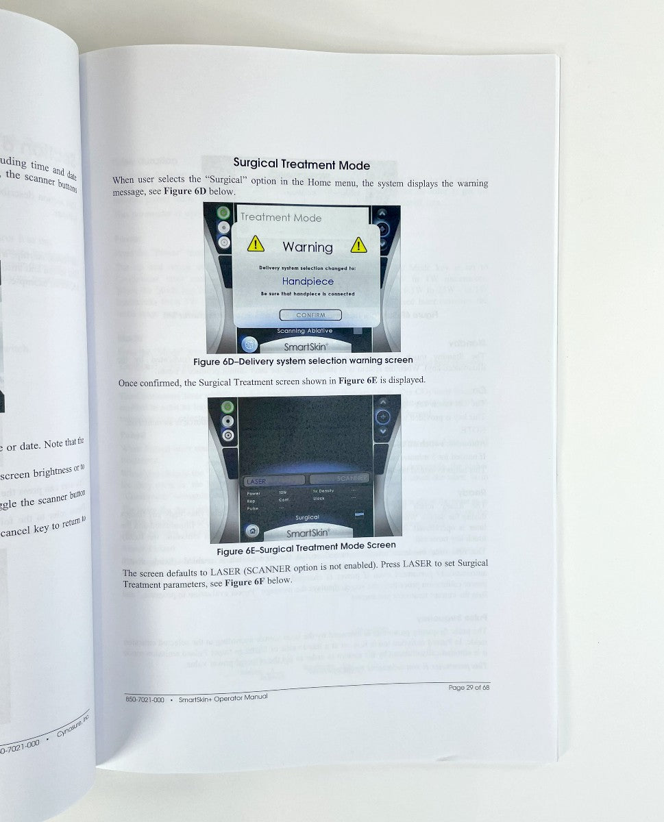 Operator User Manual 2015 SmartSkin CYNOSURE