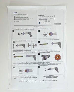 Instructive CELLUTONE handpiece Exchangeable kit - BTL