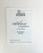 Ulthera CellFina System Motor Module & Disposable Kit Instrucions For Use