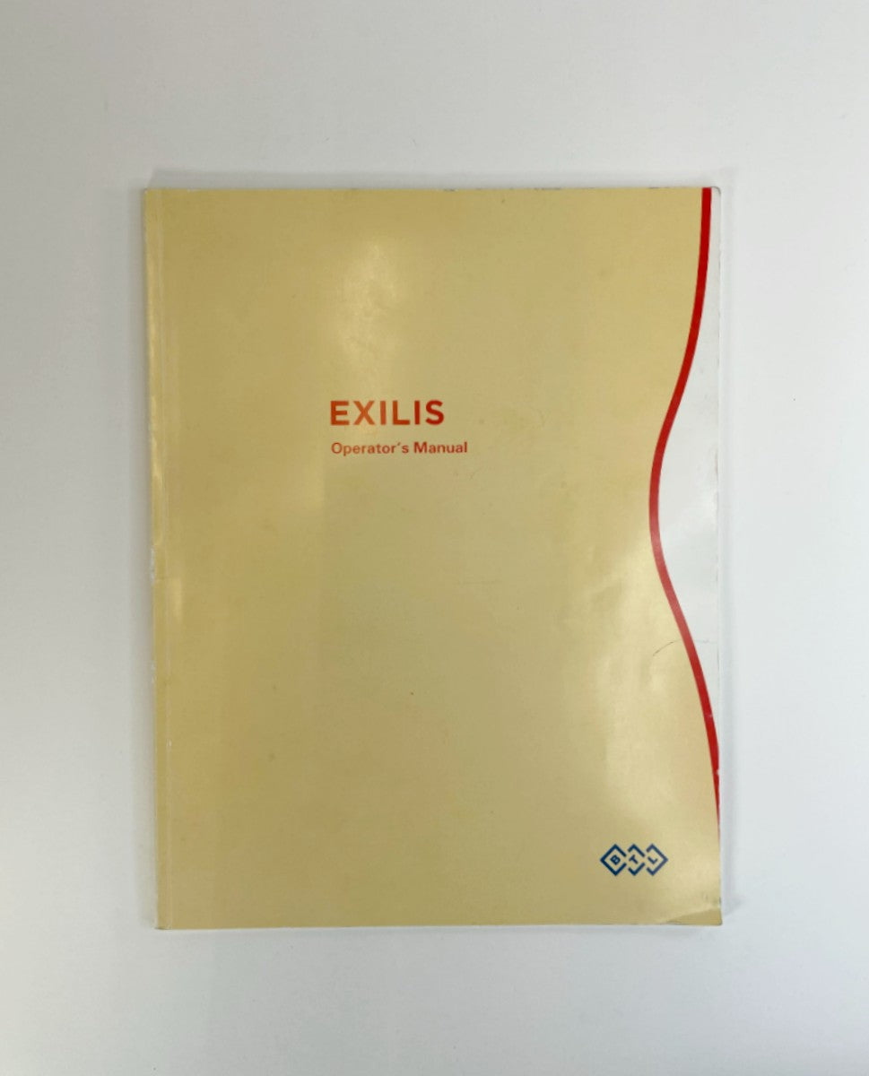BTL EXILIS Operator´s Original Manual 715-MANUS300