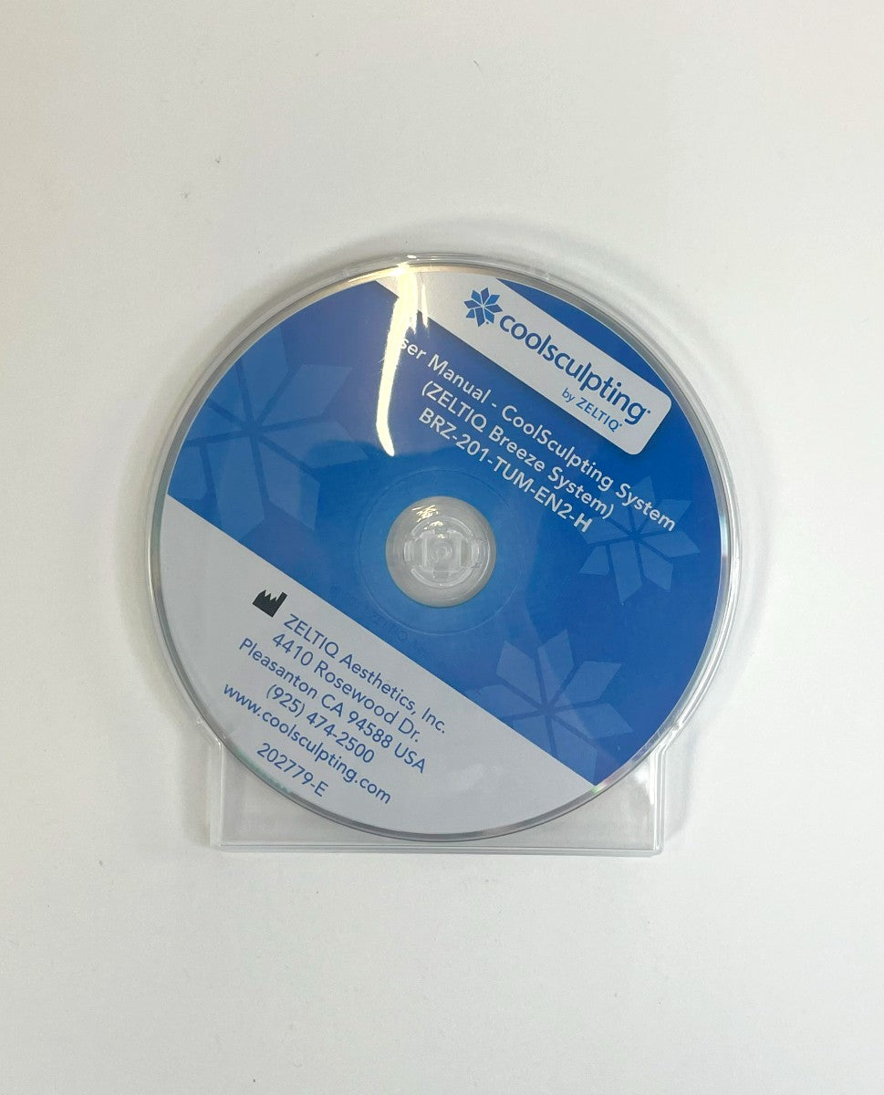 Zeltiq CoolSculpting USER Operator MANUAL CD BRZ-201-TUM-EN2-H