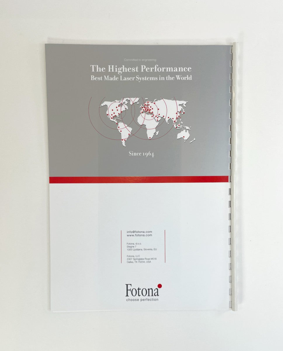 FOTONA Operator Manual Fractional Optical Handpiece Titanium