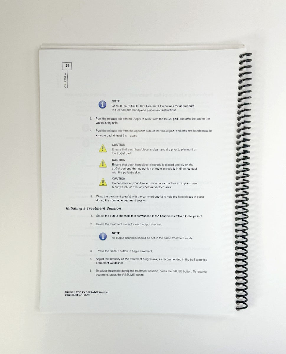 Trusculpt flex operator manual D002529 Rev 1