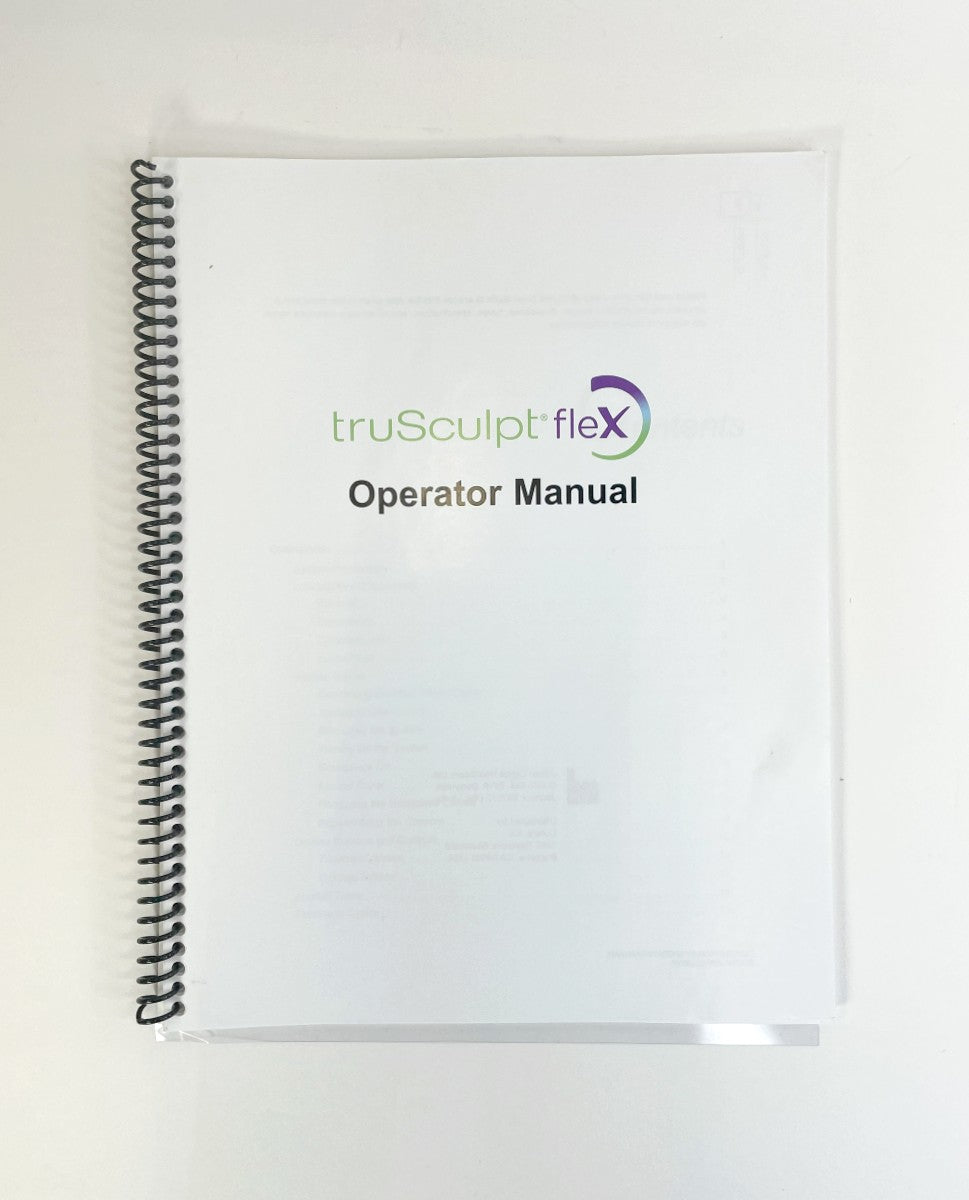Trusculpt flex operator manual D002529 Rev 1