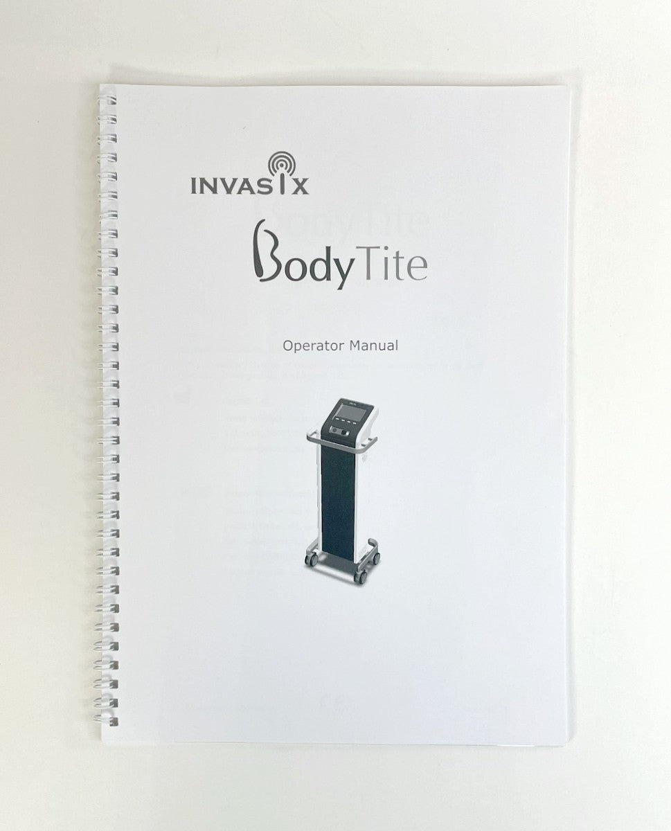 Invasix Body Tite operator manual DO600091H