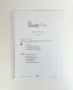Invasix Body Tite operator manual DO600091H