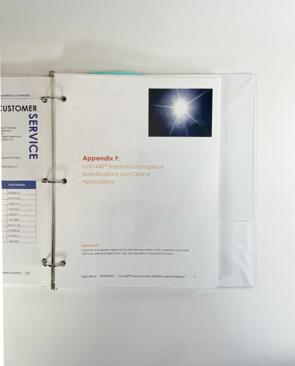 Palomar Icon Laser System Operator’s Manual 2500-0002-A
