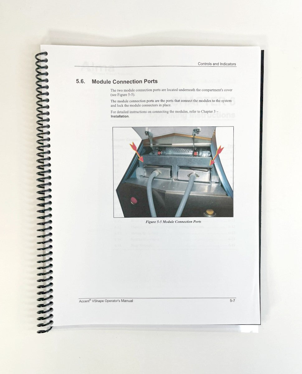Alma Accent Vshape User Operator Manual