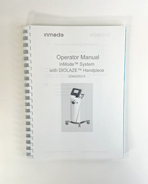 InMode System w/ Diolaze Handpiece Manual DO6022521A