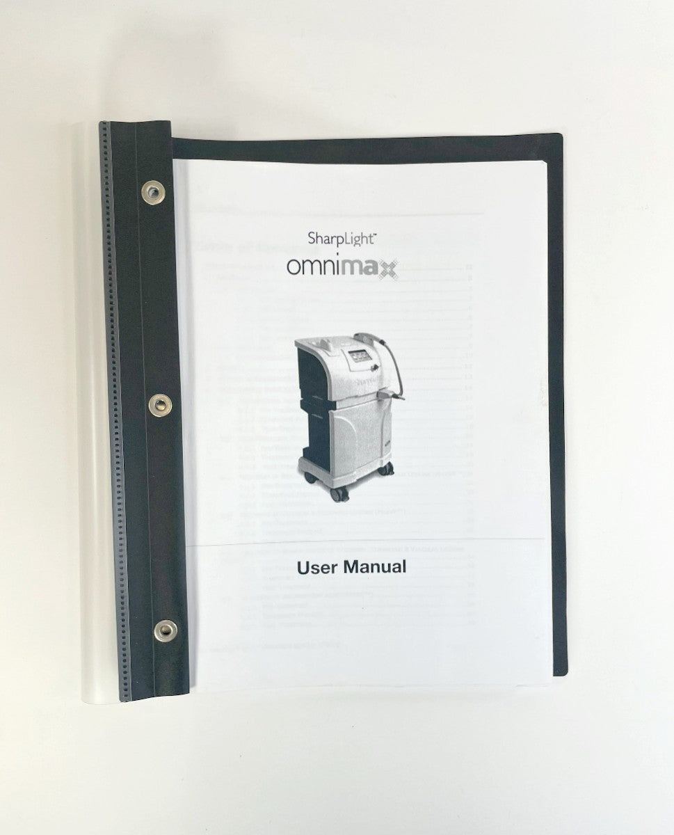 SharpLight OmniMax User Operator Manual MRK-00270 Rev 2
