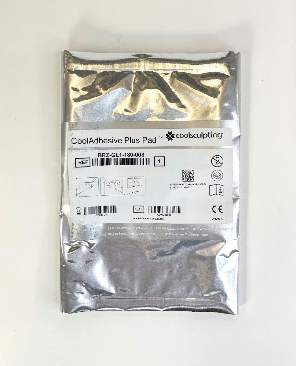 ZELTIQ CoolAdhesive Plus Pad coolsculpting BRZ-GL1-180-008 EXP 2019