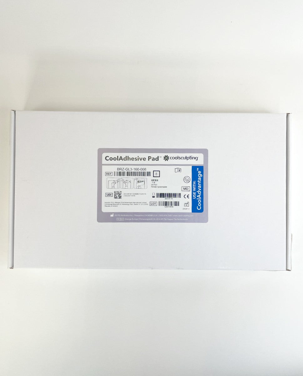 ZELTIQ CoolAdhesive Pad CoolAdvantage 8pk Sculpting BRZ-GL3-160-008 EXP/07/2023