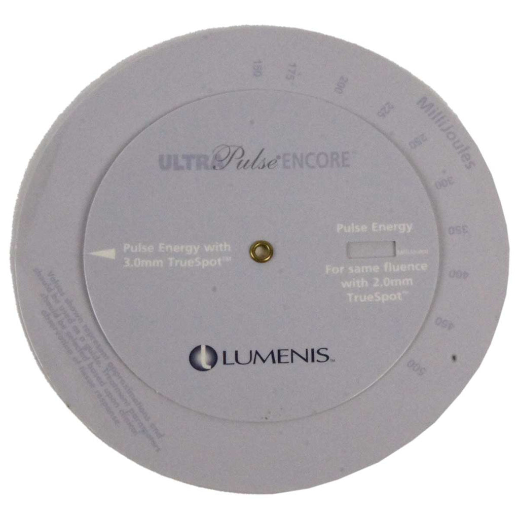 Lumenis UltraPulse Encore Guide WHEEL 3mm to 2mm TrueSpot Energy Fluence