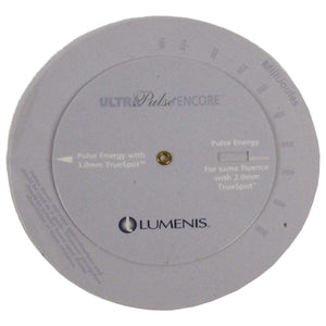 Lumenis UltraPulse Encore Guide WHEEL 3mm to 2mm TrueSpot Energy Fluence