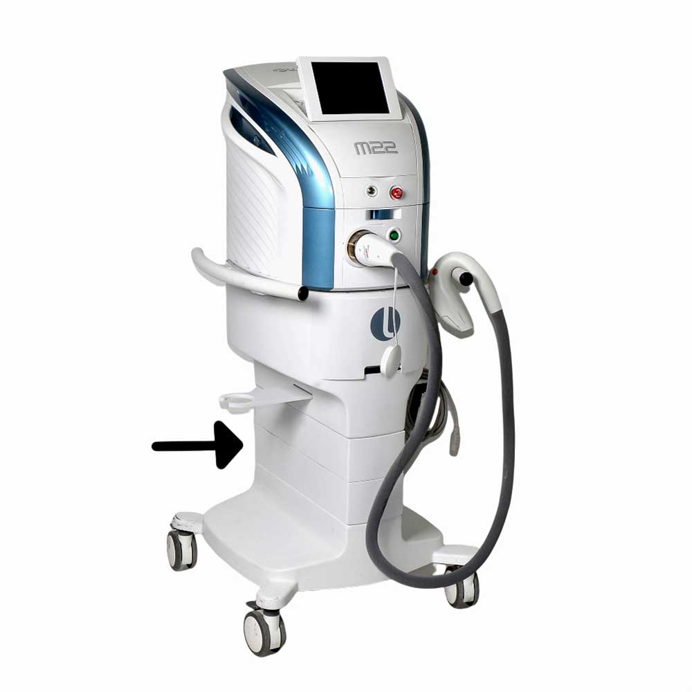 Lumenis M22 Universal IPL Laser Cart Spacer Block with Hardware