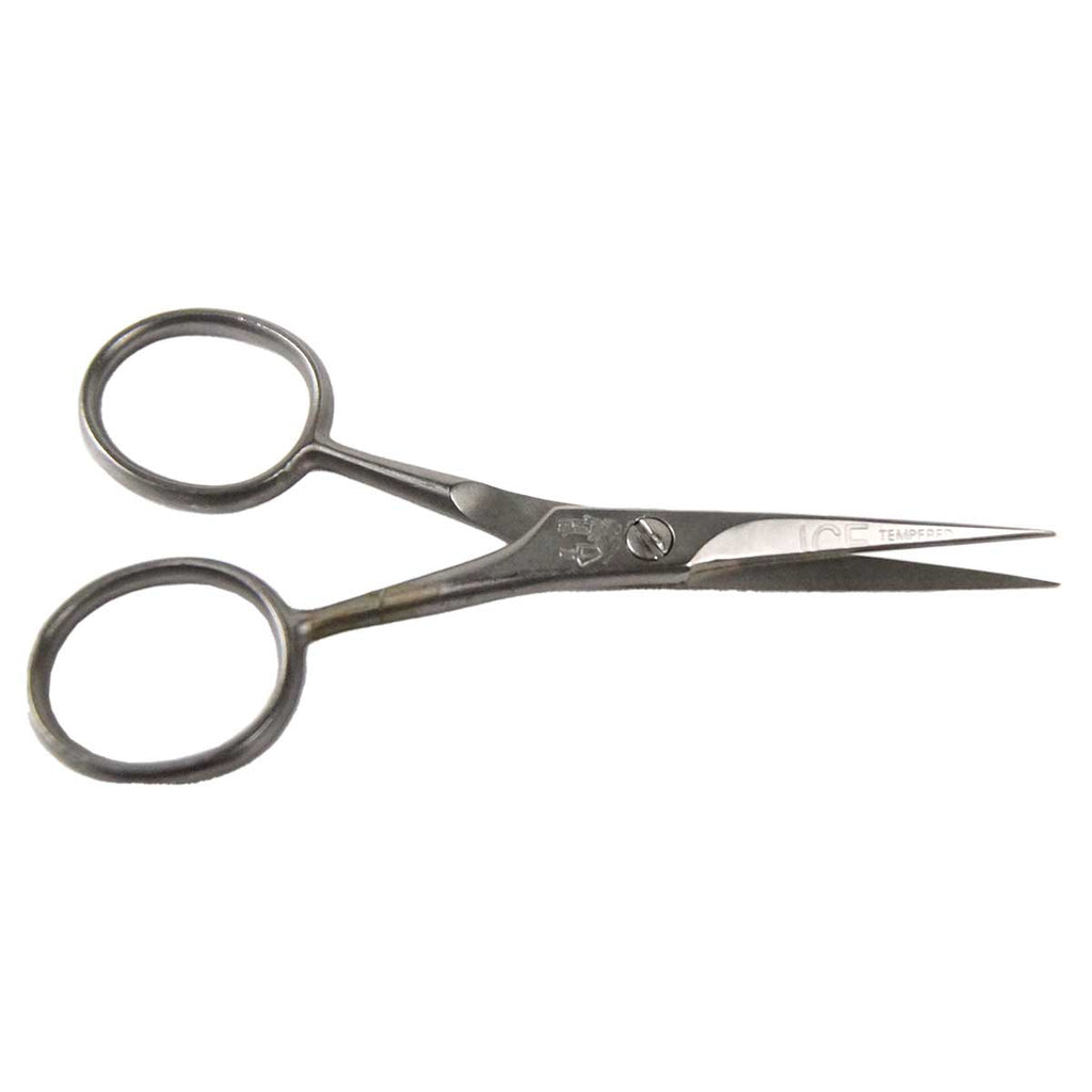 F.W. Engles 4in Tying Scissors Sugar Serrated ICE Hardened Vintage Steel Fine