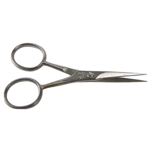 F.W. Engles 4in Tying Scissors Sugar Serrated ICE Hardened Vintage Steel Fine