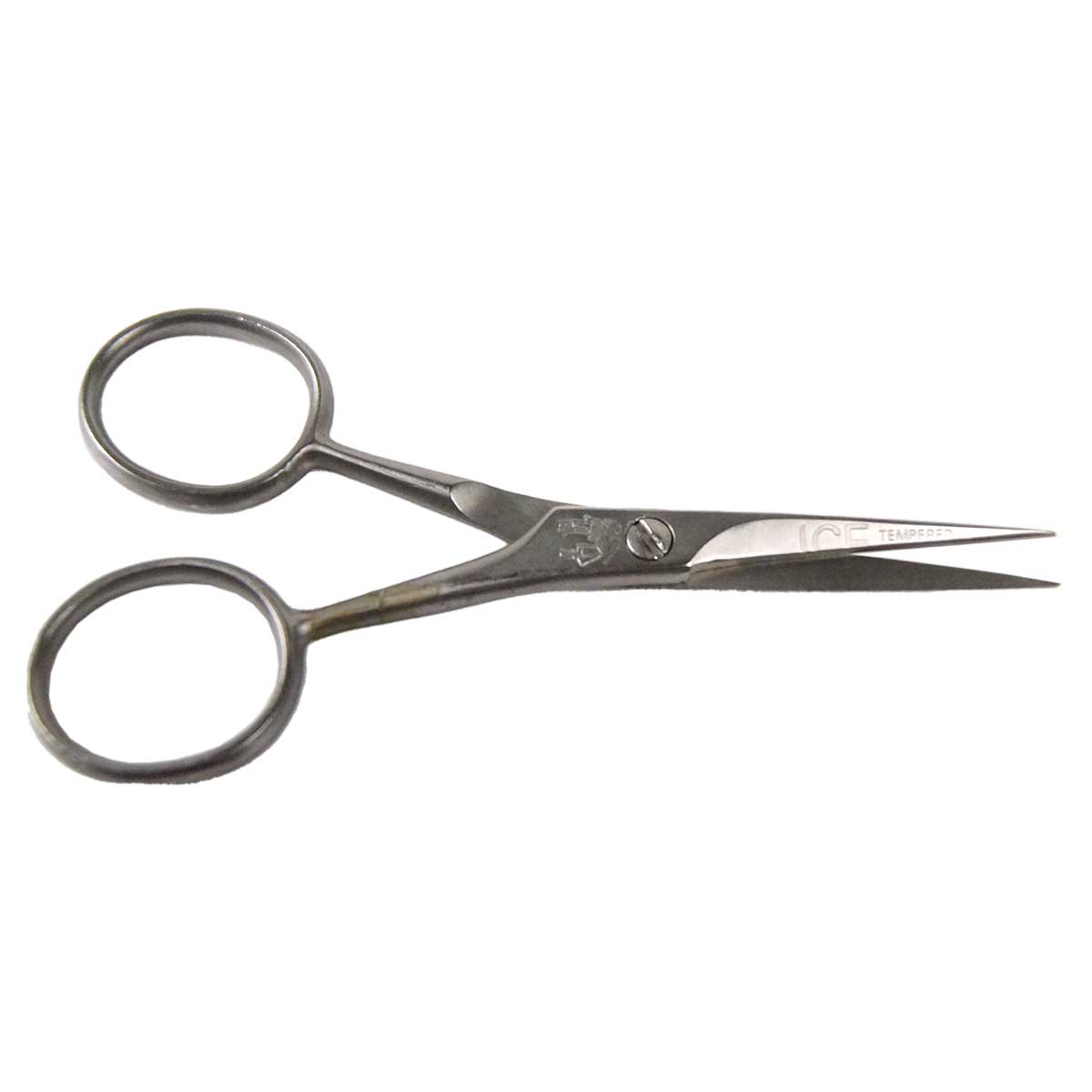 F.W. Engles 4in Tying Scissors Sugar Serrated ICE Hardened Vintage Steel Fine