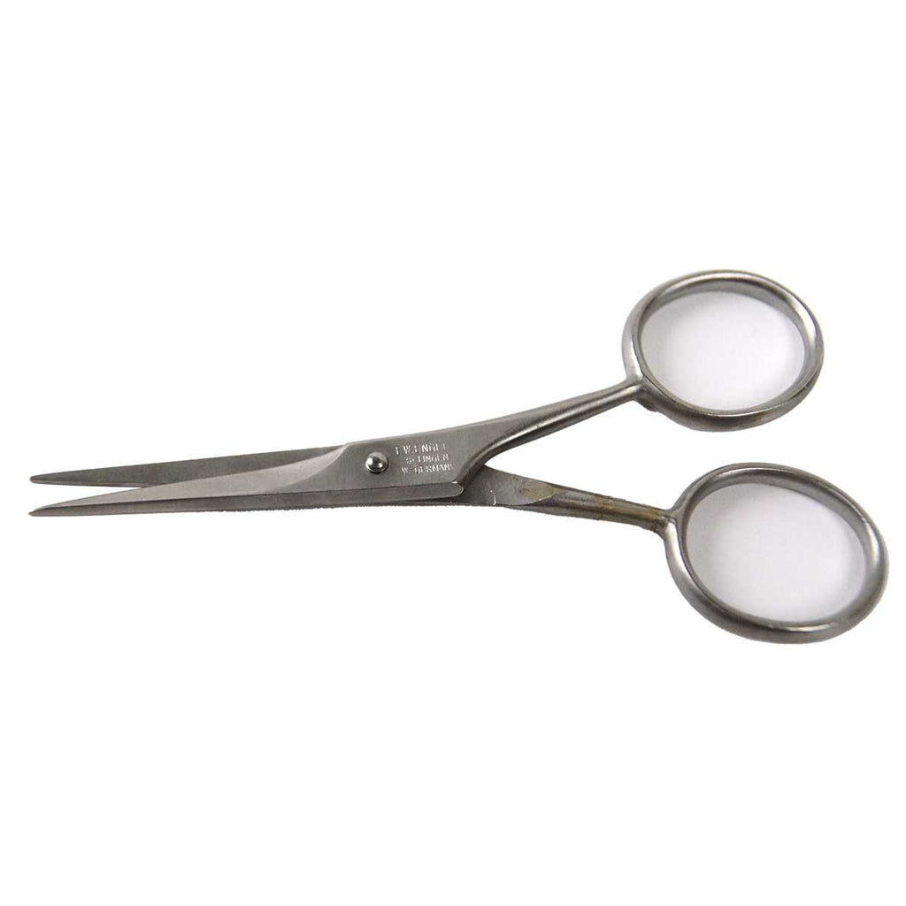 F.W. Engles 4in Tying Scissors Sugar Serrated ICE Hardened Vintage Steel Fine