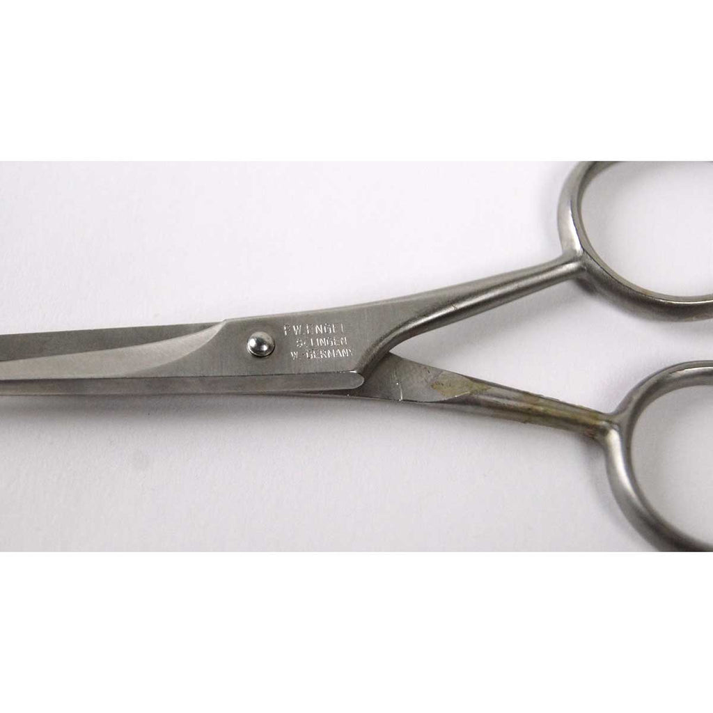 F.W. Engles 4in Tying Scissors Sugar Serrated ICE Hardened Vintage Steel Fine