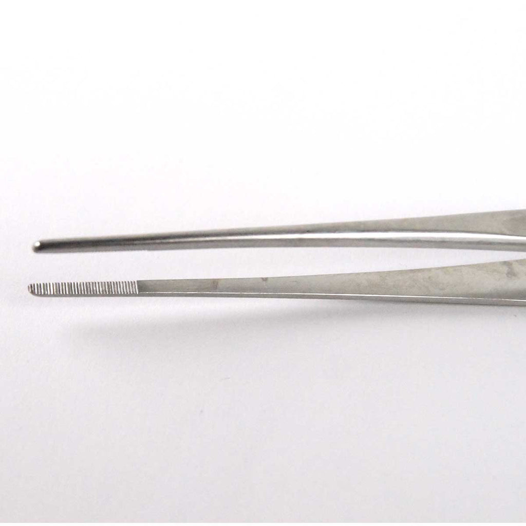 Miltex 7in Stainless Steel Potts-Smith Mouse Tooth Tweezers 6-166 Pointed End