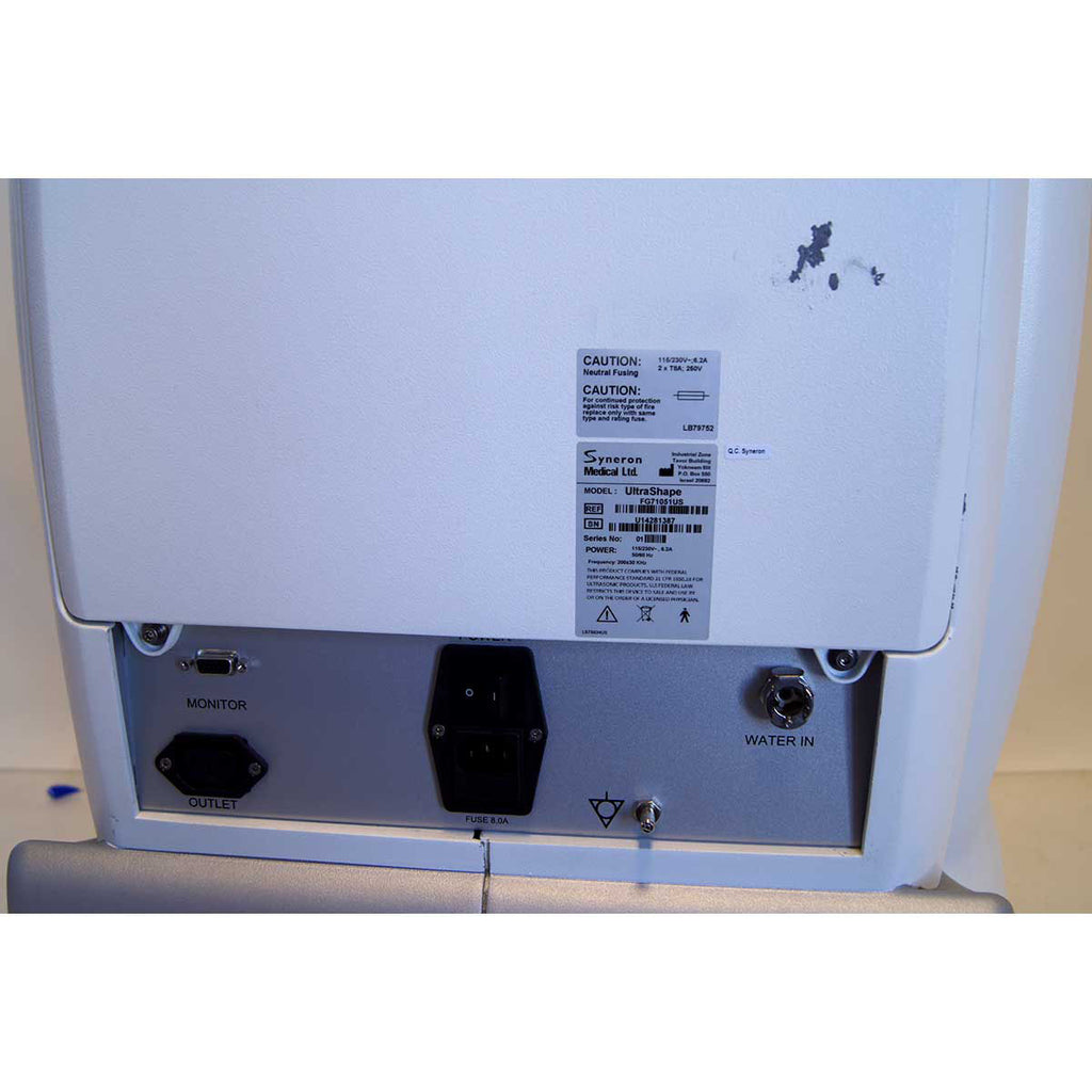 Syneron UltraShape Ultrasonic Candela Ultrasound Body Contour PARTS CLEARANCE