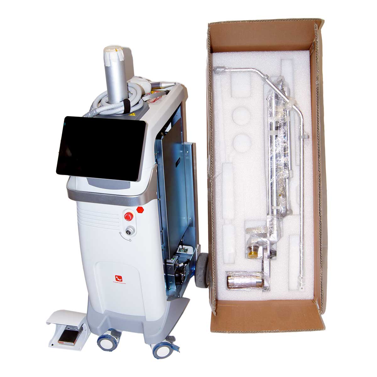 2021 iLooda FRAXIS DUO CO2 Fractional Laser RF Microneedling 27hr Demo System