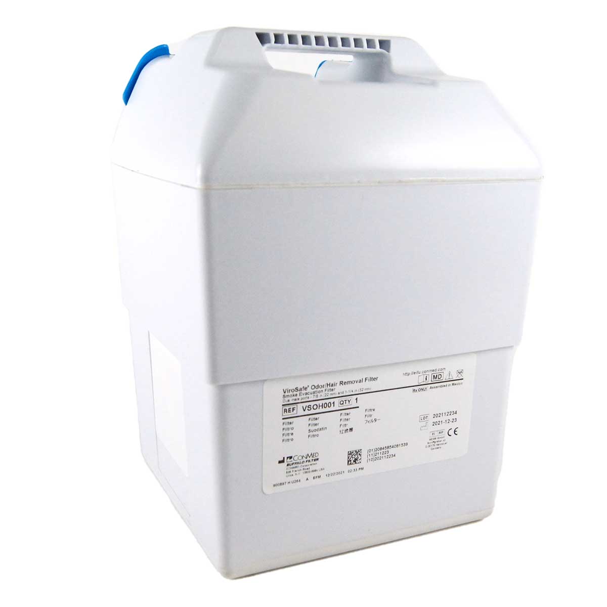 ConMed Buffalo Filter ViroSafe Odor Hair Removal Filter VSOH001 NEW Viro Safe
