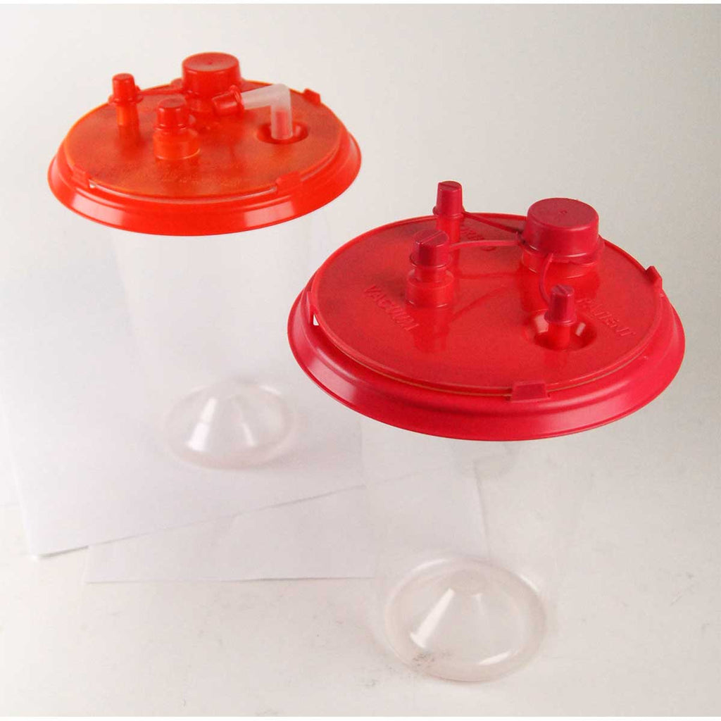 Cardinal Health CRD Medi-Vac 1500mL Suction Canister Liner & Lid 6pk 65651-515