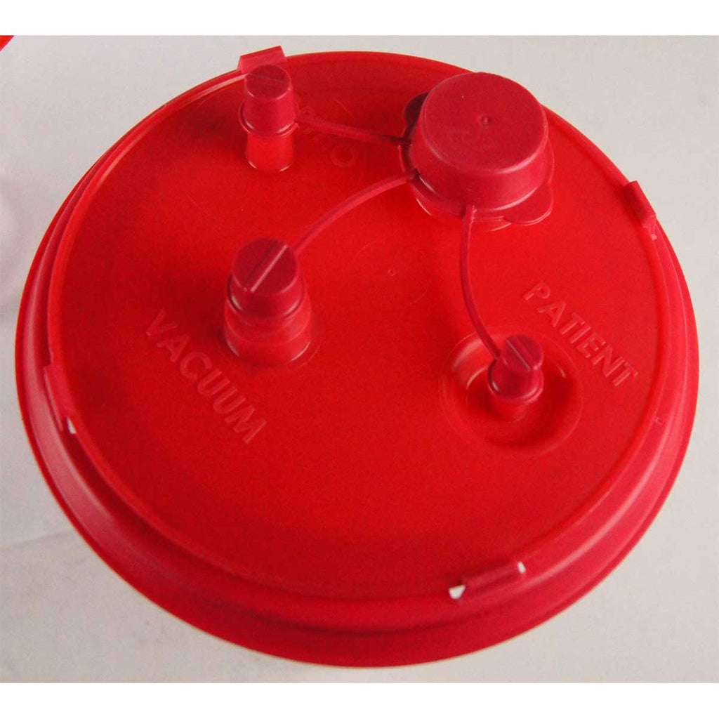 Cardinal Health CRD Medi-Vac 1500mL Suction Canister Liner & Lid 6pk 65651-515