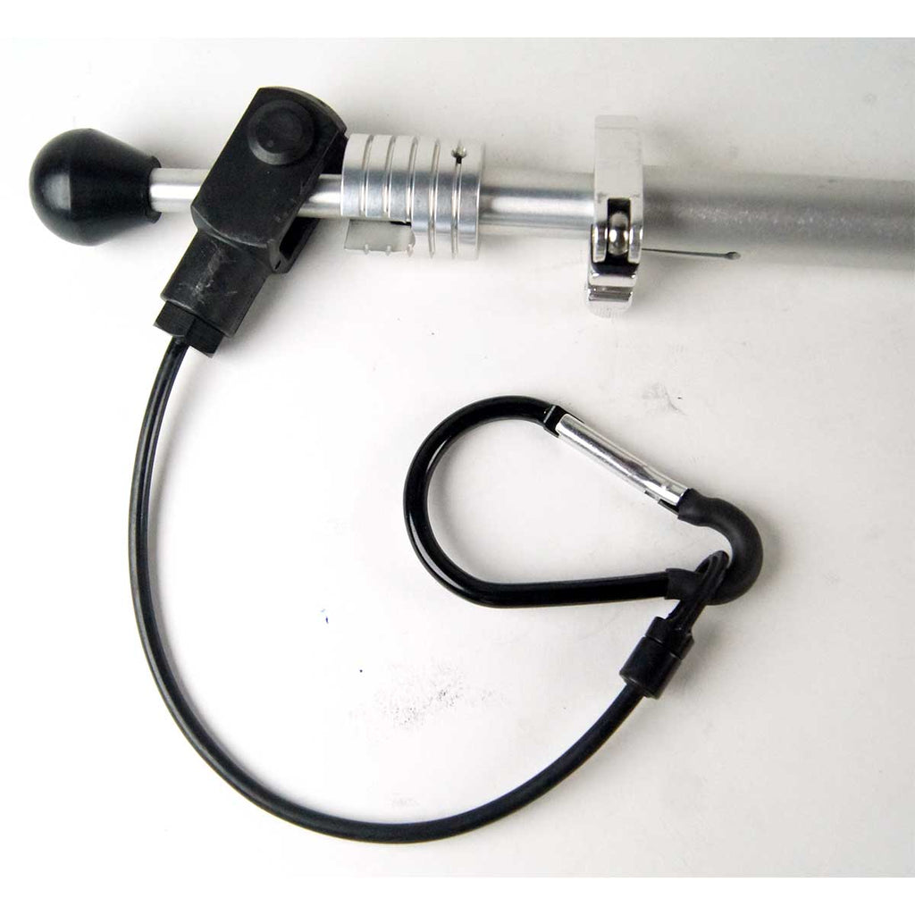 Candela TriVantage Laser Adjustable Mast with Bungee and Carabiner Fiber Support