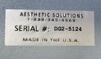 Aesthetic Solutions Dermaglow II Professional Microdermabrasion Machine 62 hours