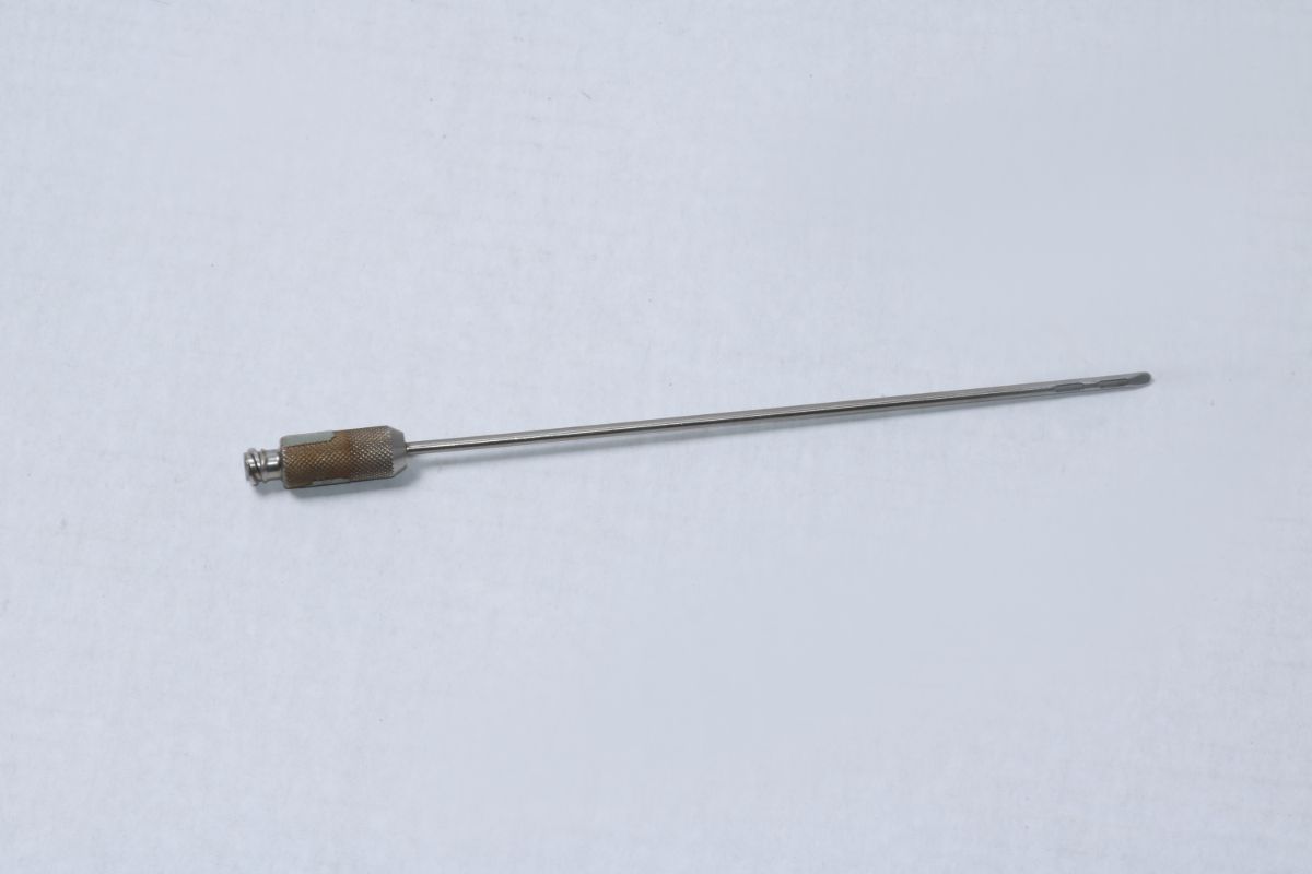 Spatula 2 Port Finesse Tip Microcannula Cannula 2.7mm 6" LUER UNTESTED AS IS