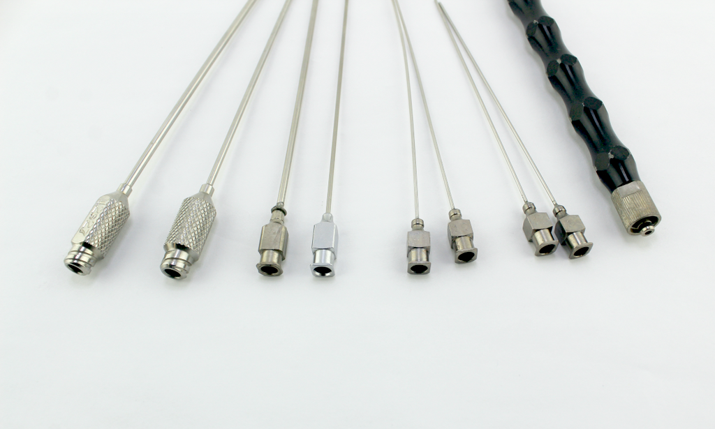 Cannulae Surgical Instrument Aspiration Cannula Handpiece Small Set Kit x9 Pcs