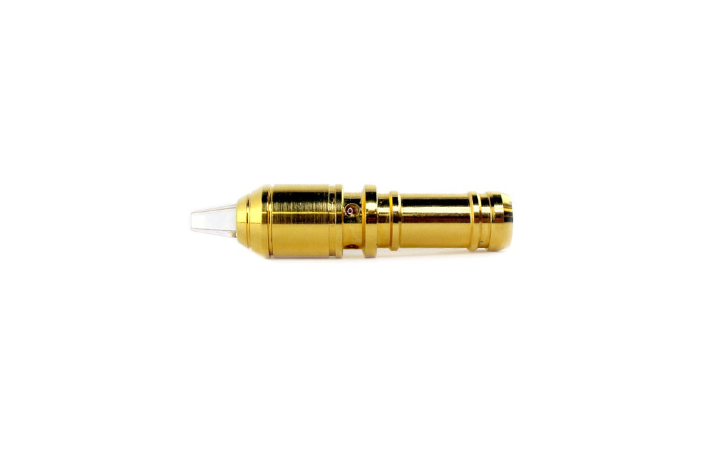 Lumenis MultiSpot Nd YAG 1064 Laser Handpiece Tip Crystal Tapered 4x2 mm Gold
