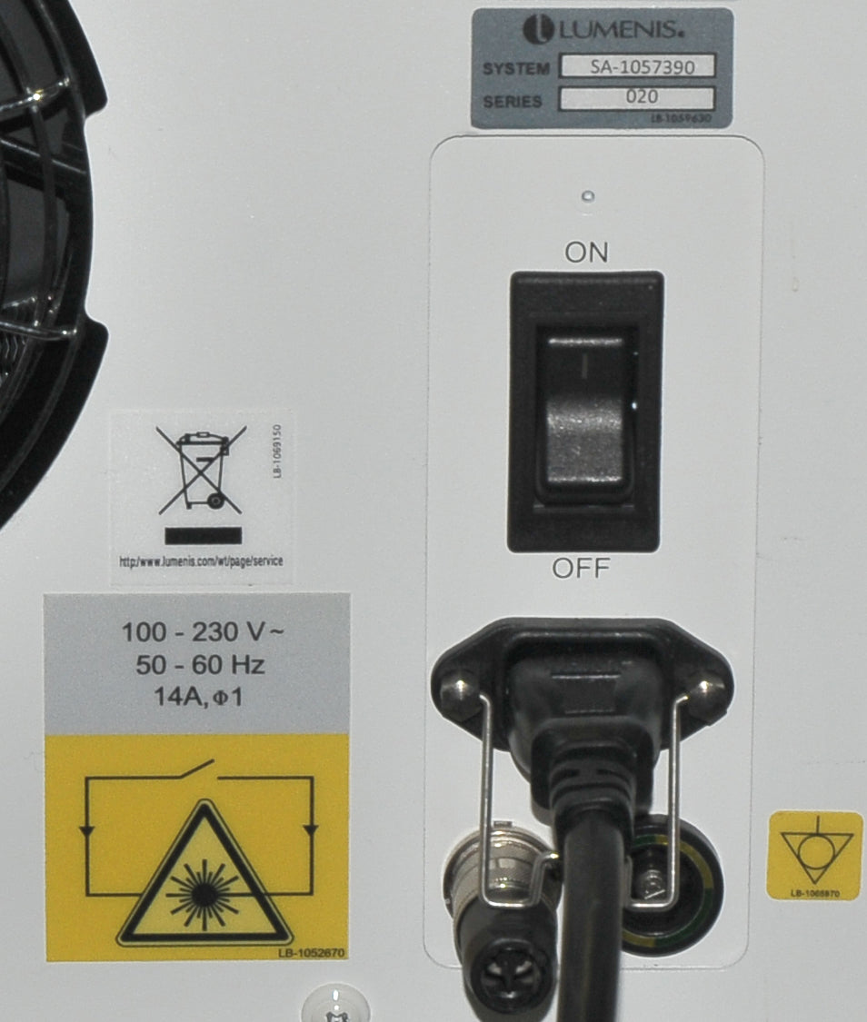 2014 Lumenis VERSAPULSE Holmium P20 YAG PowerSuite Laser Ablative ENT Stones